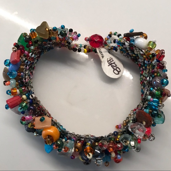 🎉HP🎉Gorgeous artisan beaded bracelet - Picture 10 of 10